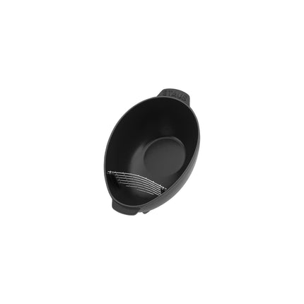 Staub Specialities 2 l cast iron oval Mussel pot, black