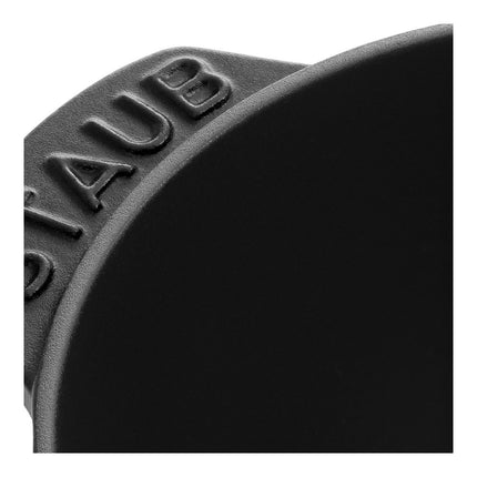 Staub Specialities 2 l cast iron oval Mussel pot, black