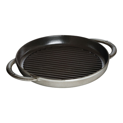 Staub Grill Pans 26 cm cast iron round Pure grill