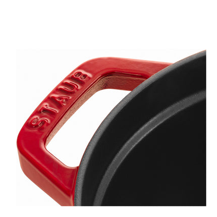 Staub La Cocotte 6.75 l cast iron oval Cocotte, cherry - Visual Imperfections