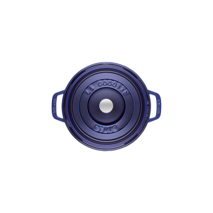 Staub La Cocotte 5.25 l cast iron round Cocotte, dark-blue - Visual Imperfections
