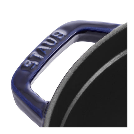 Staub La Cocotte 3.7 l cast iron round Cocotte, dark-blue - Visual Imperfections