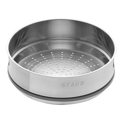 Staub La Cocotte 5.25 l cast iron round Cocotte with steamer