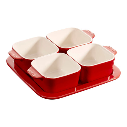 Staub Ceramique 5 Piece ceramic Appetiser set