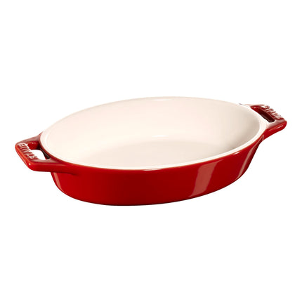 Staub Ceramique 400 ml ceramic oval Oven dish, cherry