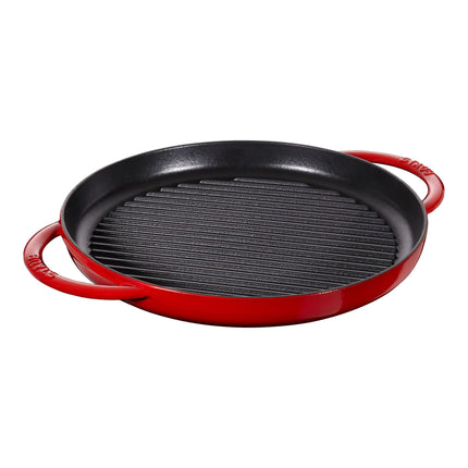 Staub Grill Pans 26 cm cast iron round Pure grill