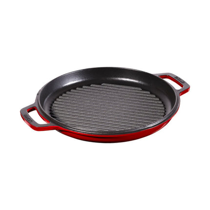 Staub Braisers 6 l cast iron round Braise + grill, cherry