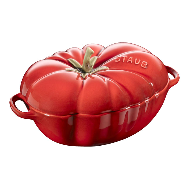 Staub Ceramique 500 ml ceramic tomato Cocotte, cherry