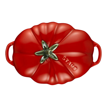 Staub Ceramique 500 ml ceramic tomato Cocotte, cherry