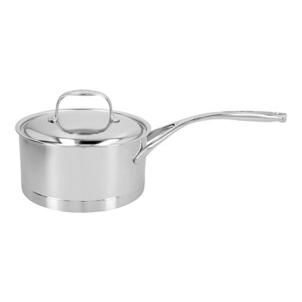 Demeyere Atlantis 7 2.2 l 18/10 Stainless Steel round Sauce pan with lid, silver