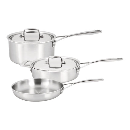 Demeyere Essential 5 5 Piece 18/10 Stainless Steel Cookware set