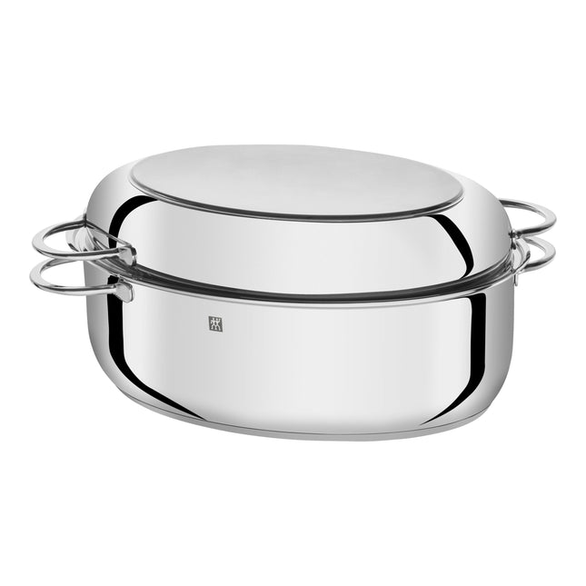 ZWILLING Plus 41 cm 18/10 Stainless Steel oval Roaster, silver