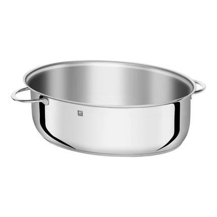 ZWILLING Plus 41 cm 18/10 Stainless Steel oval Roaster, silver