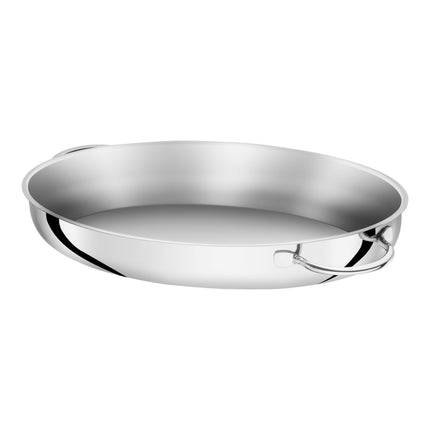 ZWILLING Plus 41 cm 18/10 Stainless Steel oval Roaster, silver