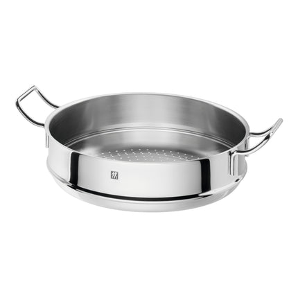 ZWILLING Plus 3 Piece 18/10 Stainless Steel wok with steamer and lid