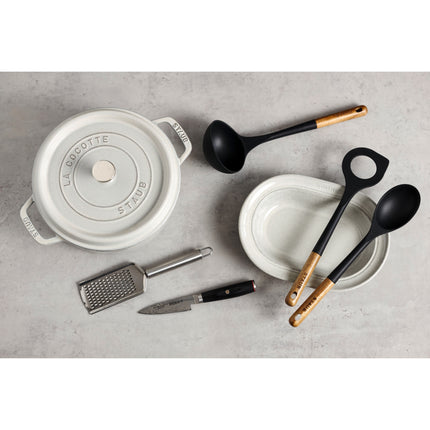 Staub 31 cm silicone Risotto spoon, black