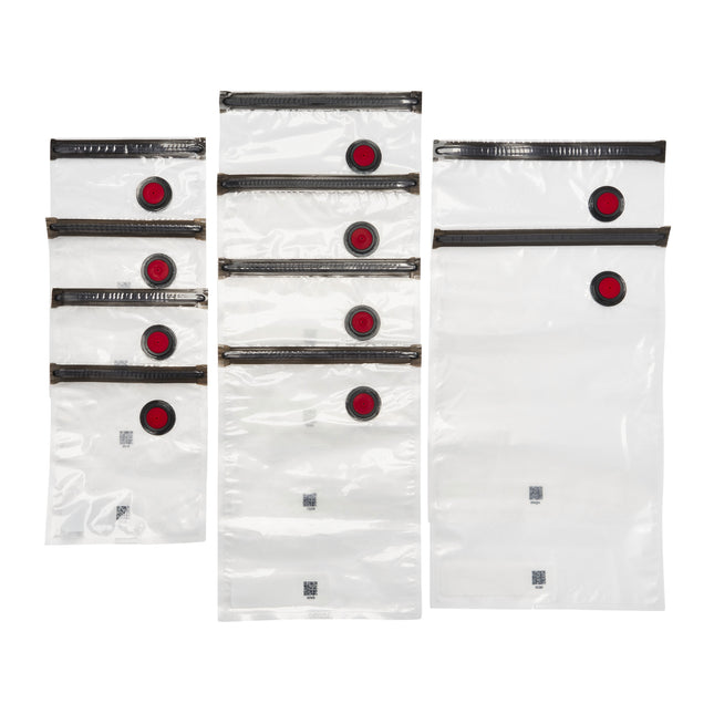 ZWILLING Fresh & Save S/M/L / 10 Piece Vacuum Bag Set Small Medium Large,