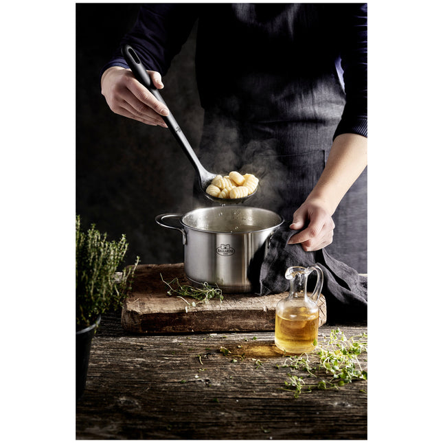 BALLARINI Nero Skimming spoon, 31 cm, silicone