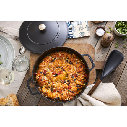 Staub 30 cm silicone Multi. spoon, black
