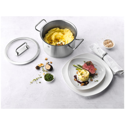 ZWILLING Pro 5-Piece 18/10 Stainless Steel Pot Set