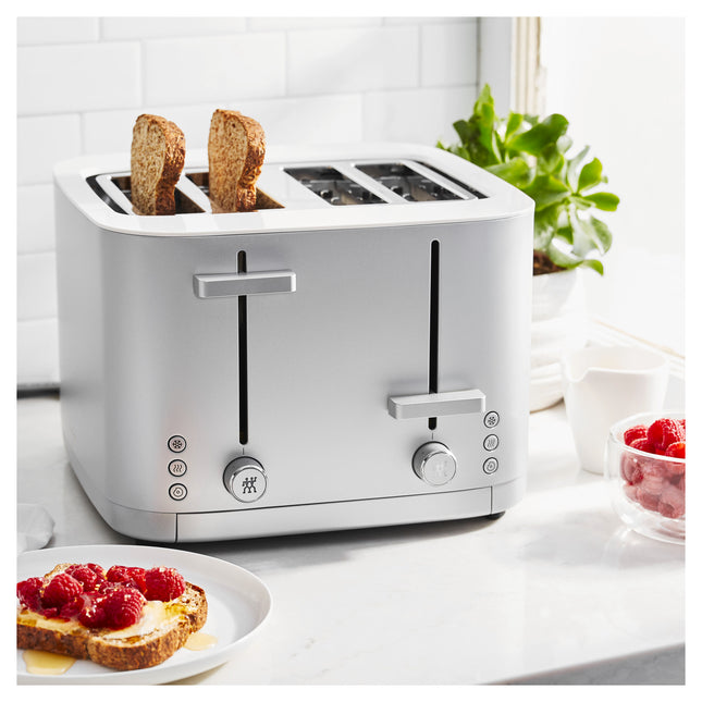 ZWILLING Enfinigy 4 short slots Toaster - silver