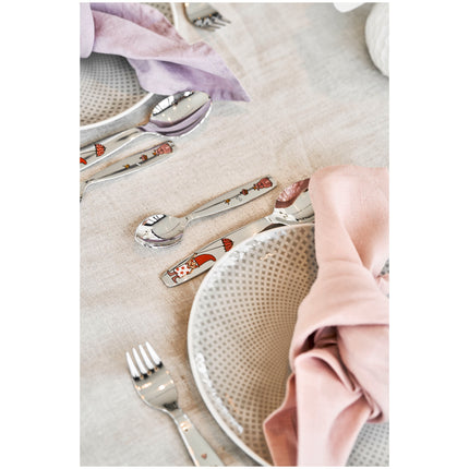 ZWILLING Prinzessin Emilie 4 Piece, Children's flatware set, silver