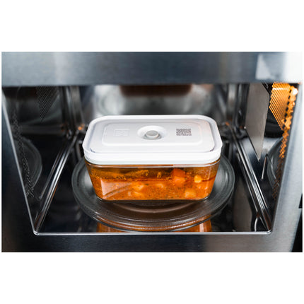 ZWILLING Fresh & Save Vacuum fridge box, glass, grey
