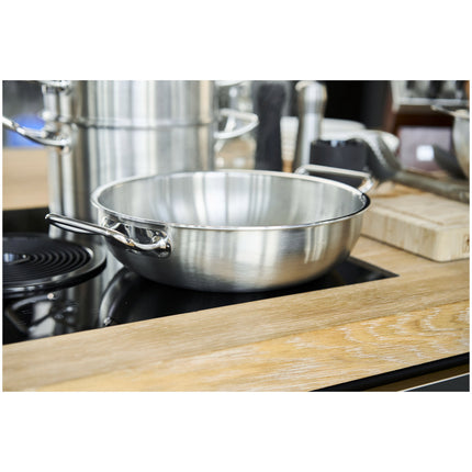 ZWILLING Pro 30 cm / 12 inch 18/10 Stainless Steel Wok