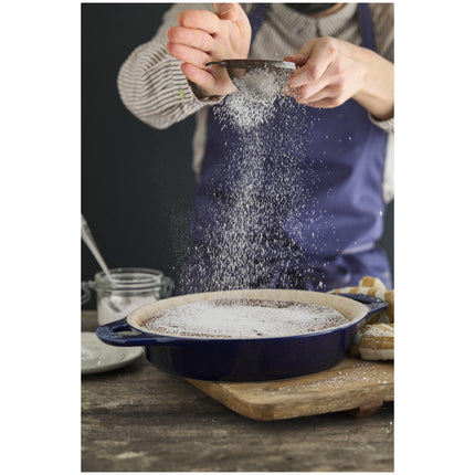 Staub Ceramique 24 cm ceramic round Pie dish