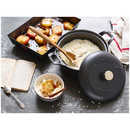 Staub Specialities 2.5 l cast iron round La coquette, black