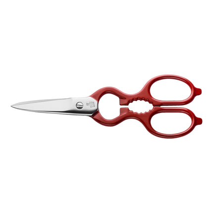 ZWILLING Kitchen Shears 20 cm, Multi-purpose shears, red