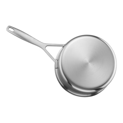 Demeyere Industry 5 2.2 l 18/10 Stainless Steel round Sauce pan with lid, silver