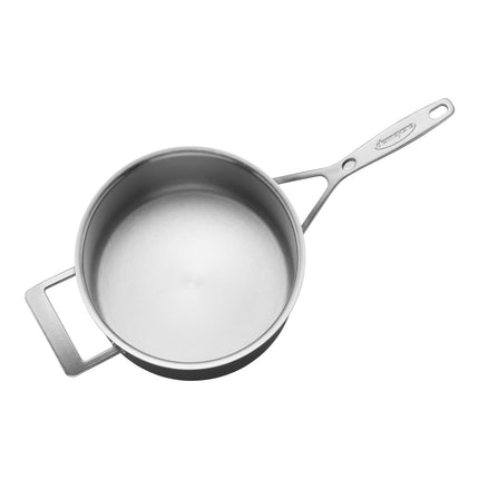 Demeyere Industry 5 4 l 18/10 Stainless Steel round Sauce pan with lid, silver