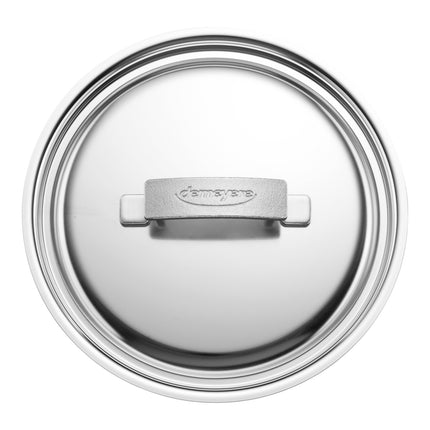 Demeyere Industry 5 4 l 18/10 Stainless Steel round Sauce pan with lid, silver