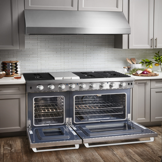 Vesta Alberta 48" | Silver | Full Gas Range
