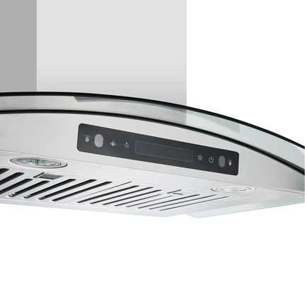 Vesta Amsterdam 36" | Silver | 800 CFM Suction