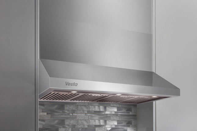 Vesta Madrid 48" | Silver | 1000 CFM Suction