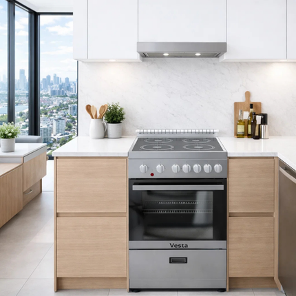 Vesta South Dakota 24" | Silver | Electric Range