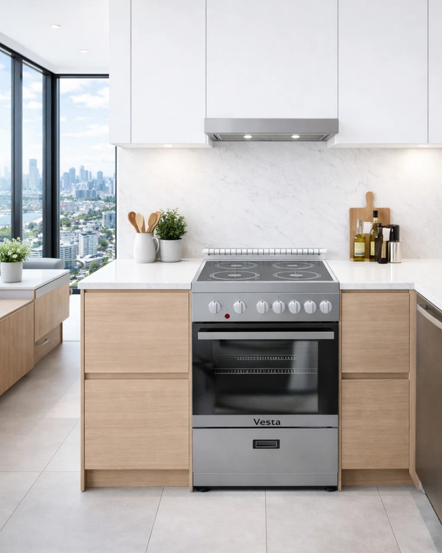 Vesta South Dakota 24" | Silver | Electric Range