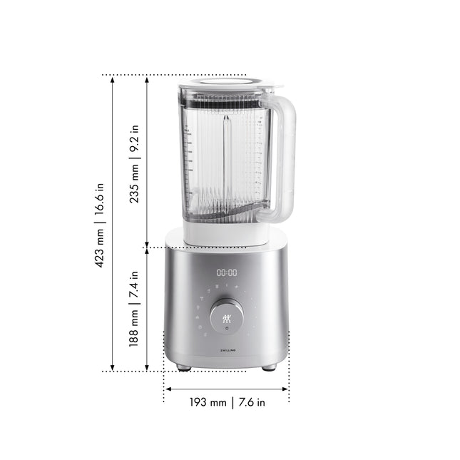 ZWILLING Enfinigy Power blender Pro - built-in scale