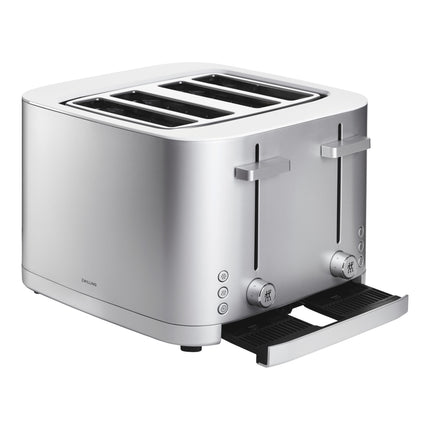 ZWILLING Enfinigy 4 short slots Toaster - silver
