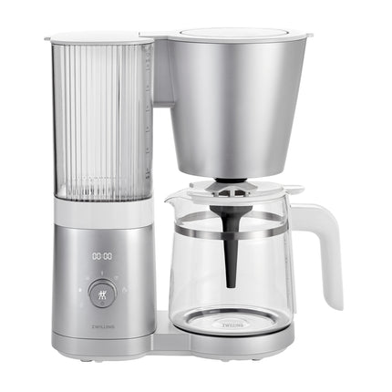 ZWILLING Enfinigy 1.5-l Glass Carafe Drip Coffee Maker silver