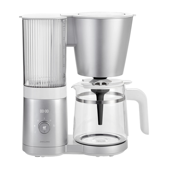 ZWILLING Enfinigy 1.5-l Glass Carafe Drip Coffee Maker silver