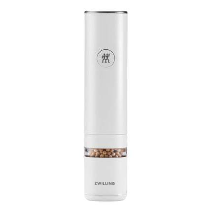 ZWILLING Enfinigy Electric Salt and Pepper Mill, white