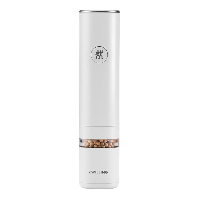 ZWILLING Enfinigy Electric Salt and Pepper Mill, white