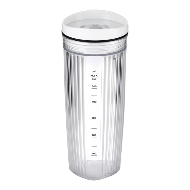 ZWILLING Enfinigy Personal Blender Jar with Drinking Lid and Vacuum Lid