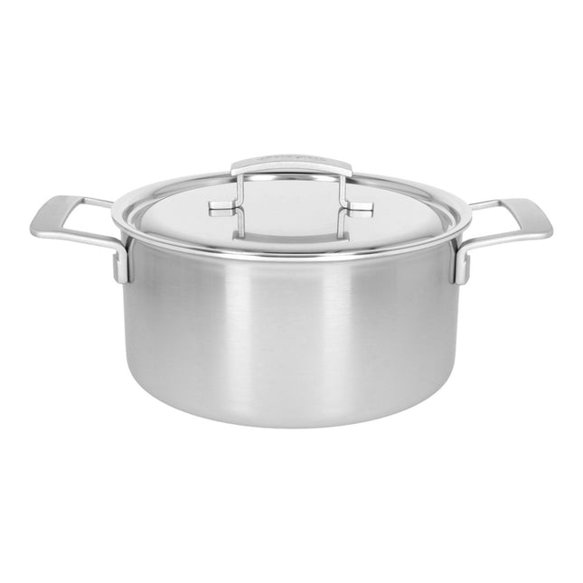 Demeyere Industry 5 5.2 l 18/10 Stainless Steel Stew pot with lid