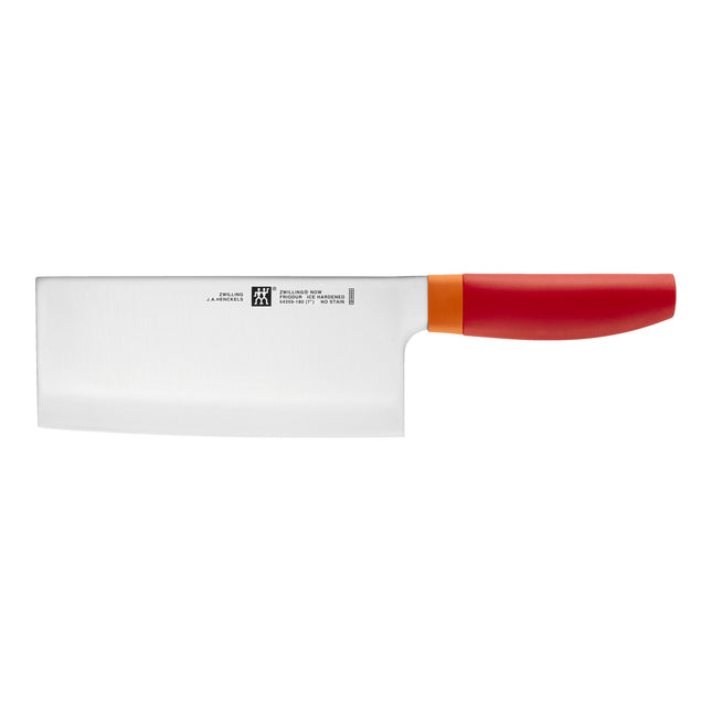 ZWILLING Now S 7-inch, Chinese chef's knife, red