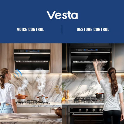 Vesta Detroit 36" | Black | Ultra-Quiet DC Motor