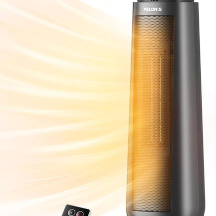 PELONIS PTH15A4BGB 23 inch 1500W ceramic tower heater